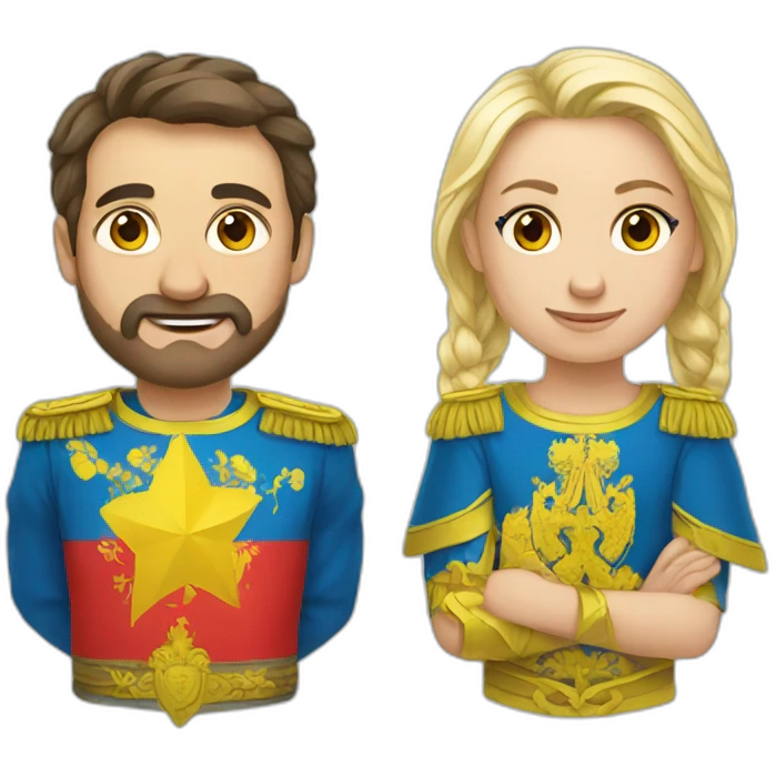 russia and ukraine emoji