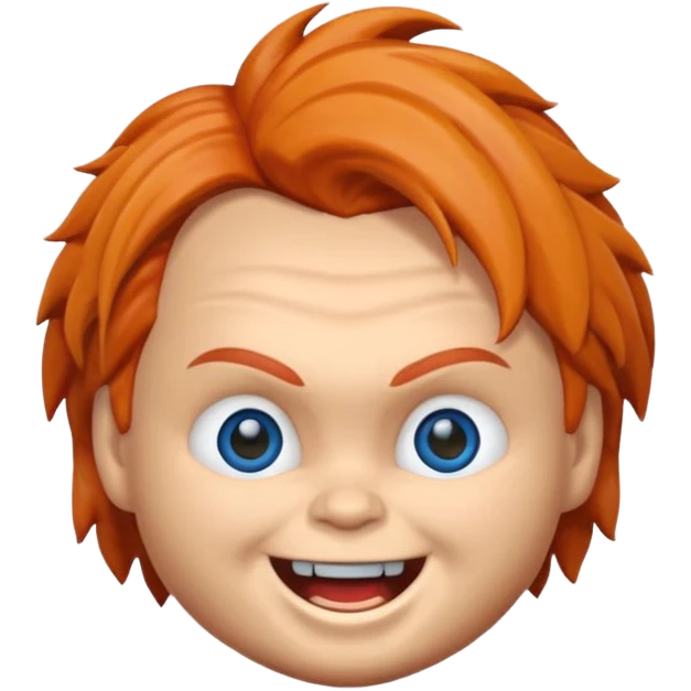 Un emojin de chuky emoji
