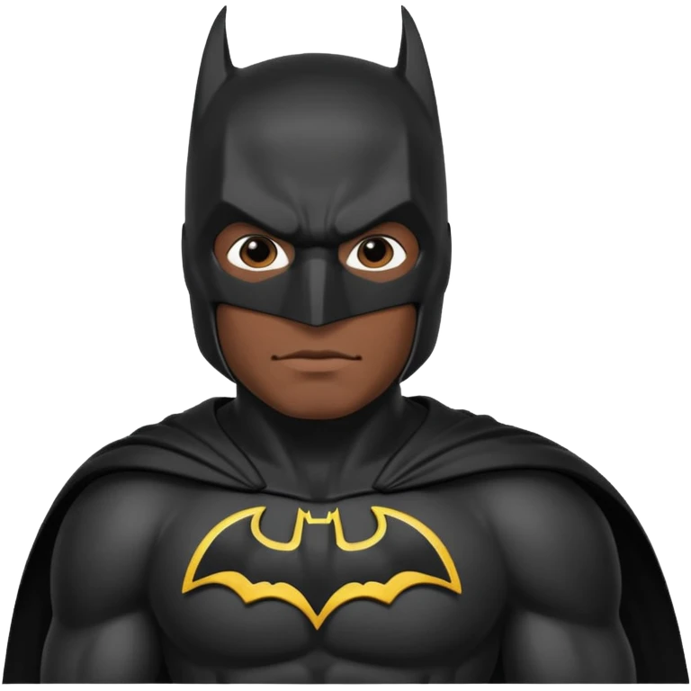 Bat man emoji