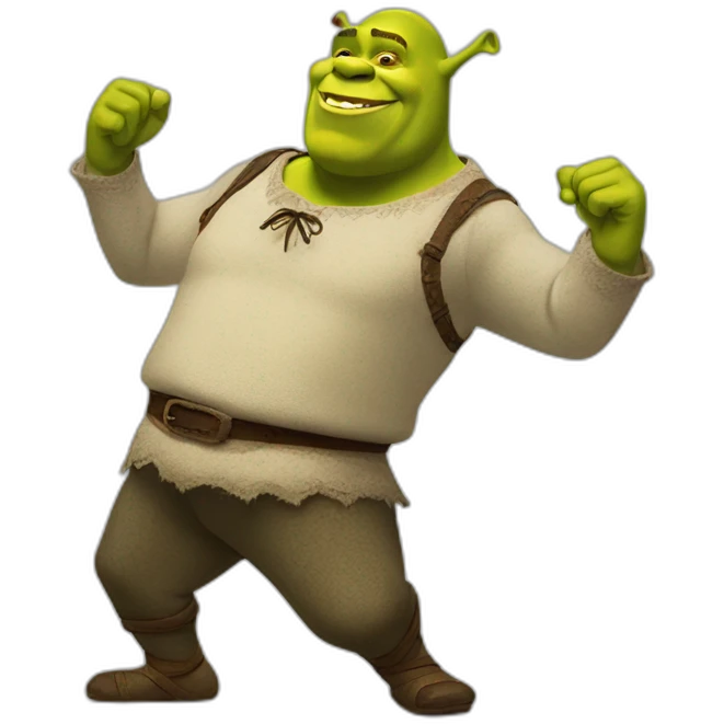 Shrek qui danse emoji