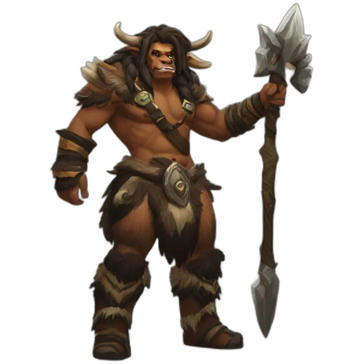 tauren hunter wow style emoji