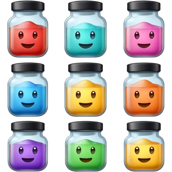 pochons transparents avec des médicaments dedans qui sourient et rigolent emoji