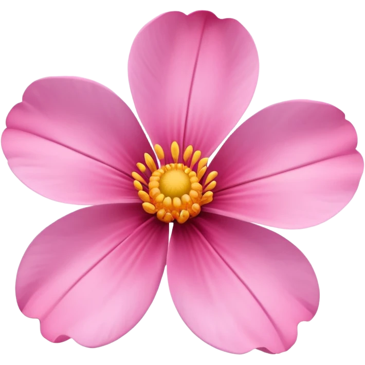 Pink flover emoji