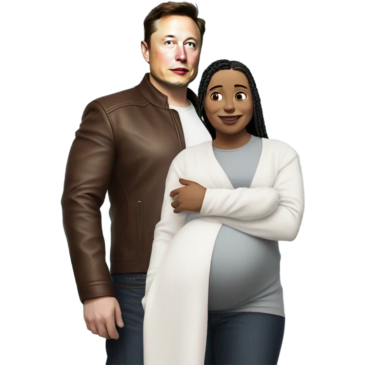 pregnant elon musk with ishowspeed emoji