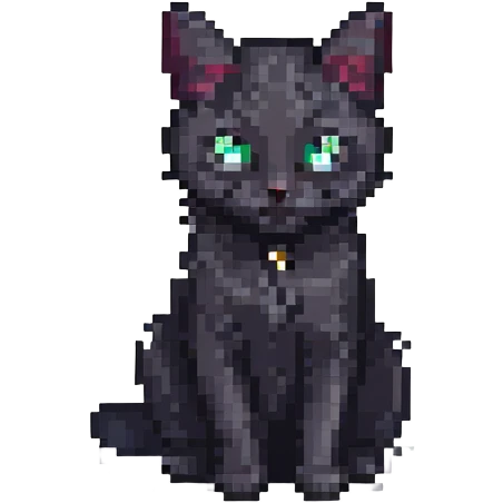 young black cat emoji