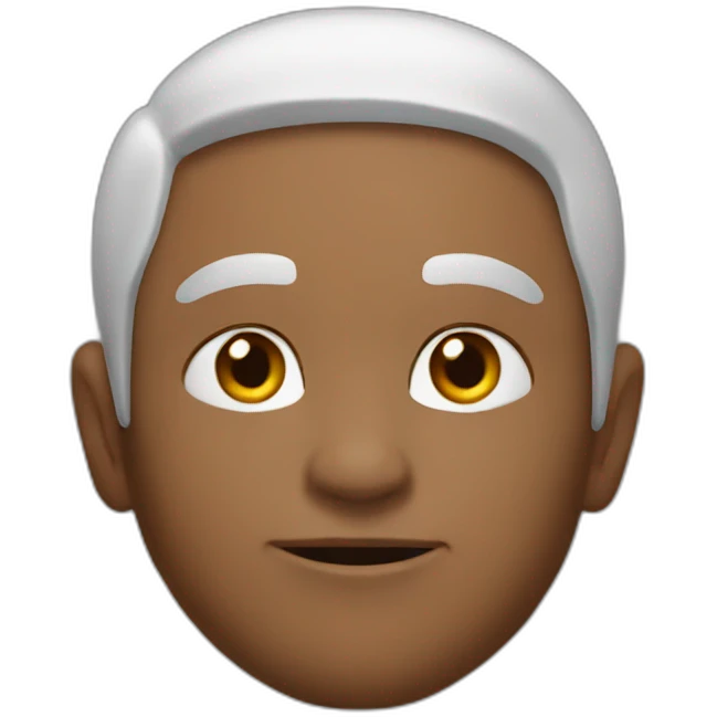 Indien chauve emoji