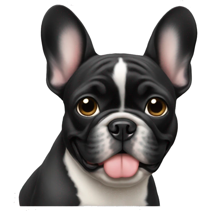 French bulldog emoji
