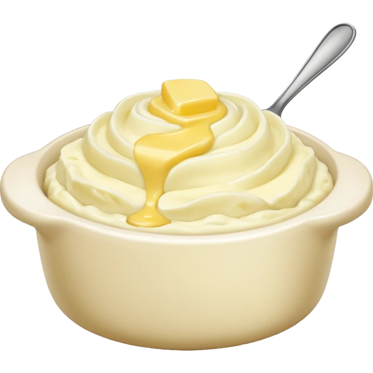 Delicious Mashed potatoes emoji