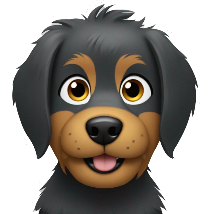 Rock dog emoji
