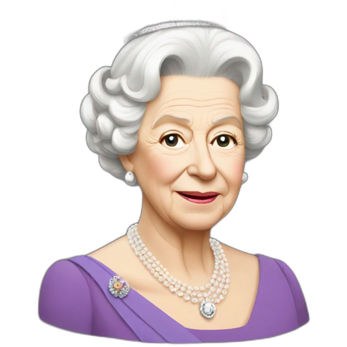 Elisabeth II emoji