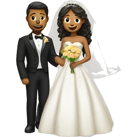 musical wedding emoji