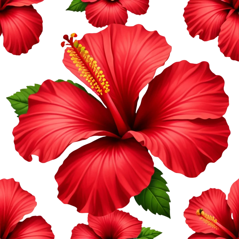 Hibiscus flower emoji