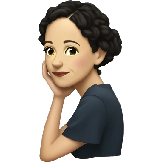 Natalia Lafourcade thinking emoji