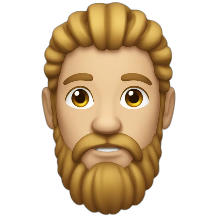 Viking man emoji