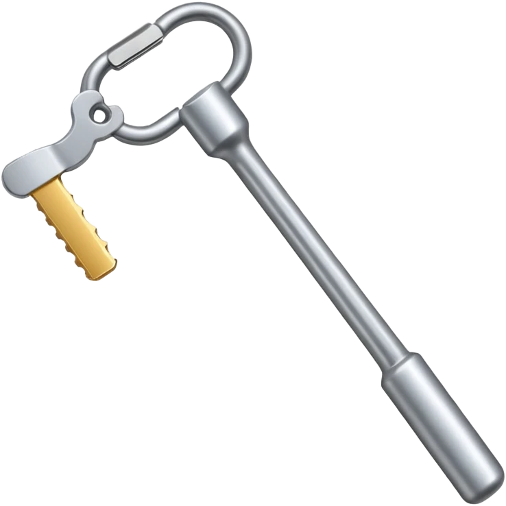 Long lock picking tool  emoji