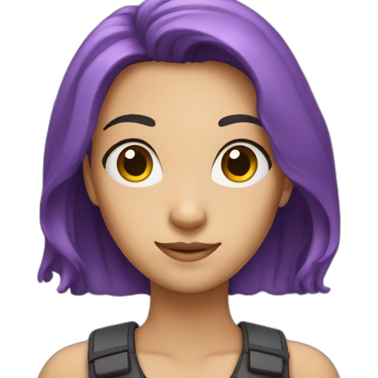 Purple emoji
