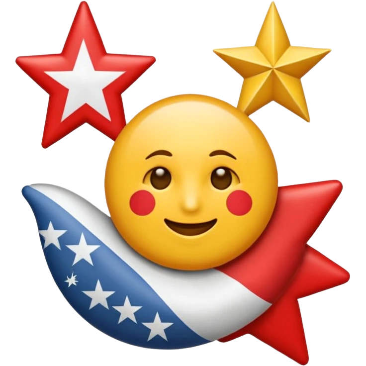 crea un emoji con lo scontro tra US e URSS emoji