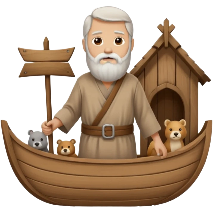 noah on the arc emoji