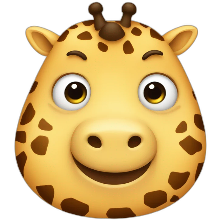 Fat-giraffeman emoji