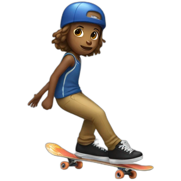skater front indy emoji