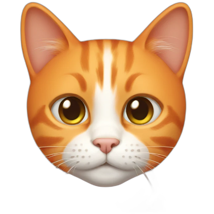 orange cat male emoji