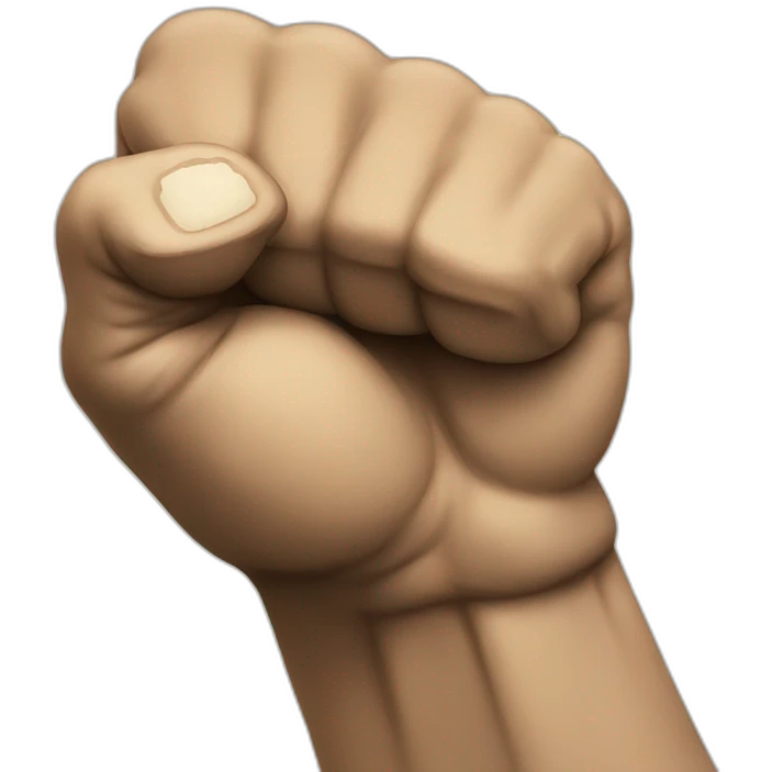 Punch fist emoji