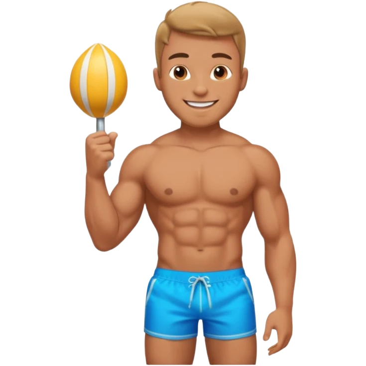 Naked man penis emoji