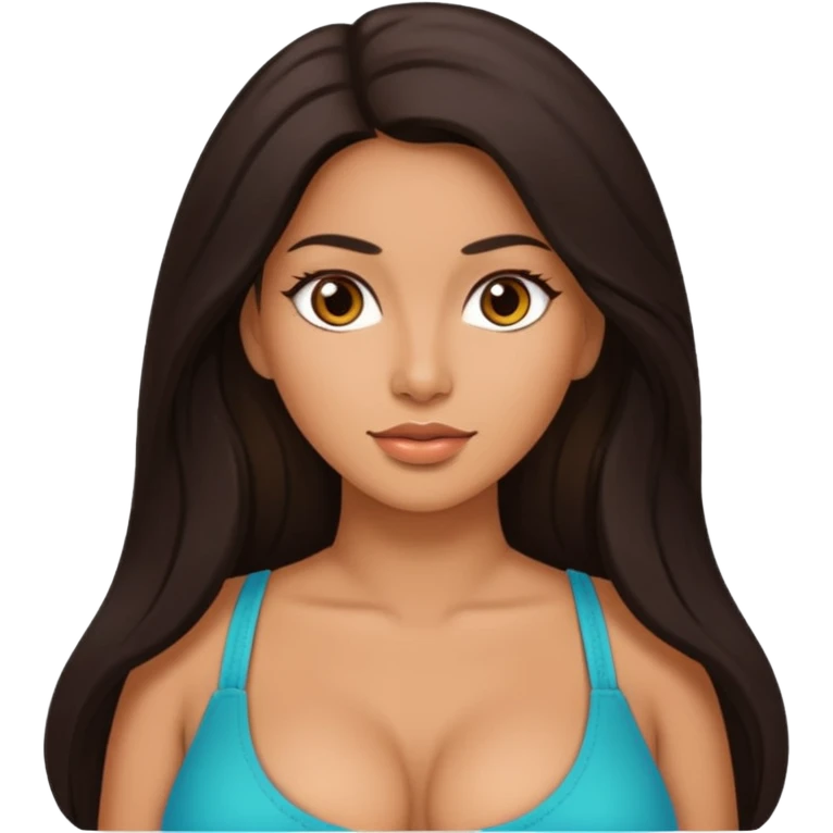 big boobs latina emoji
