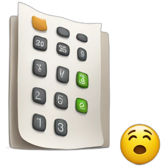 accounting emoji