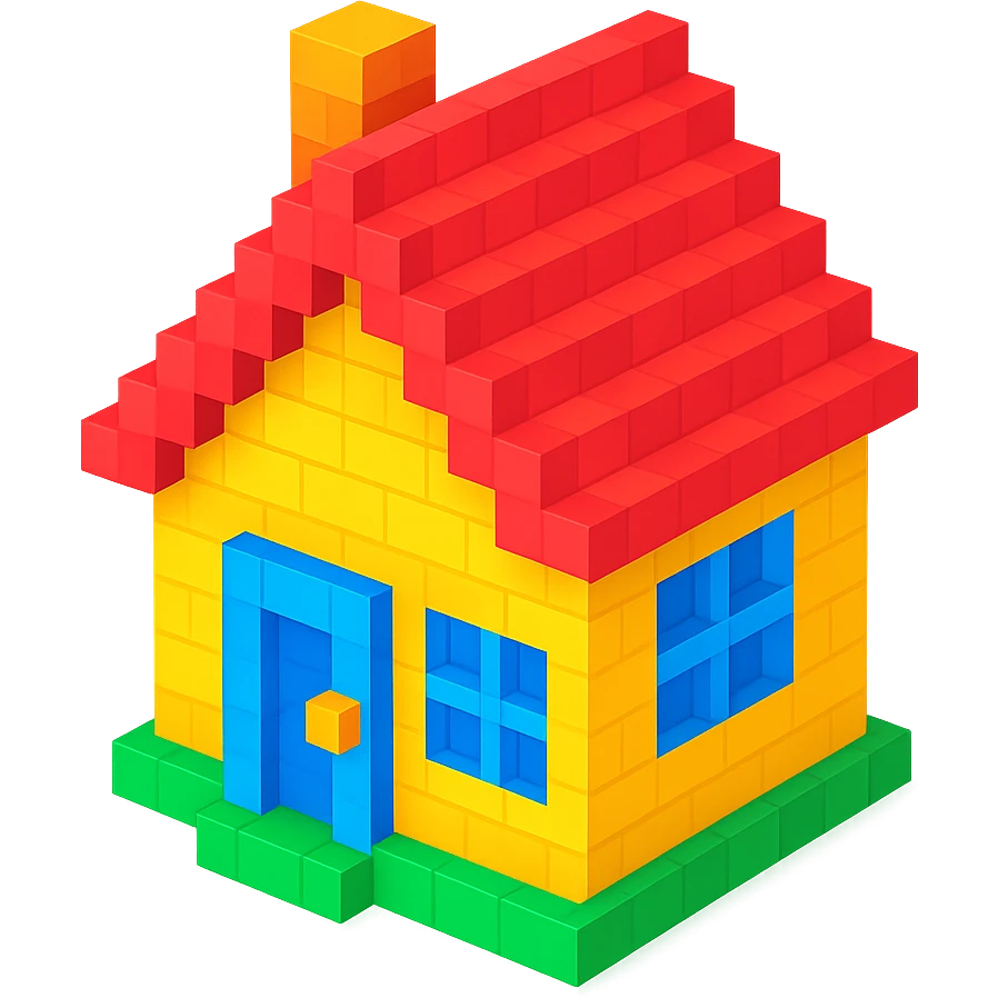 simple house emoji