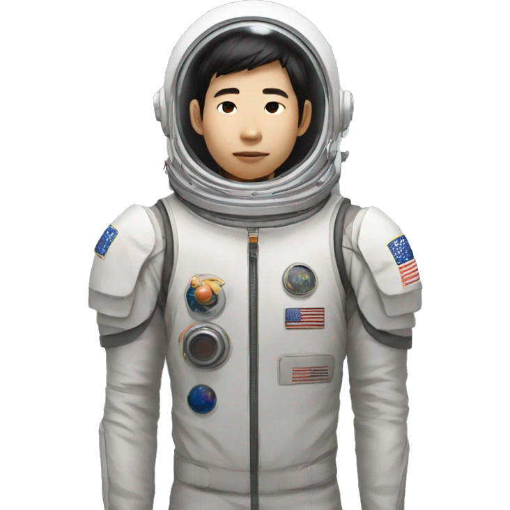 Asian boi make big rockets and he dream to space   emoji