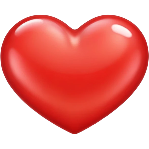 red heart emoji