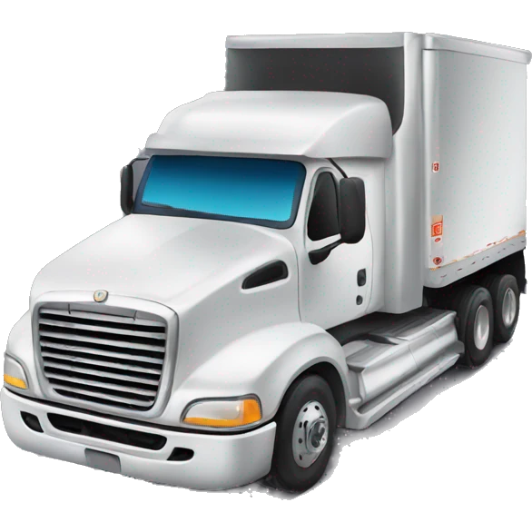 truck racing emoji
