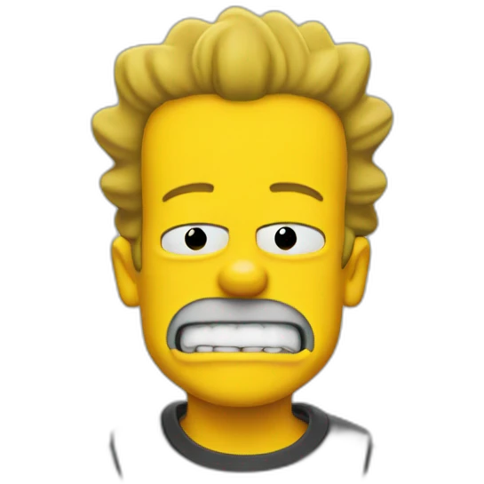 Bart simpson emoji