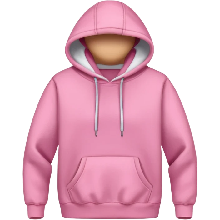 Pink hoodie emoji