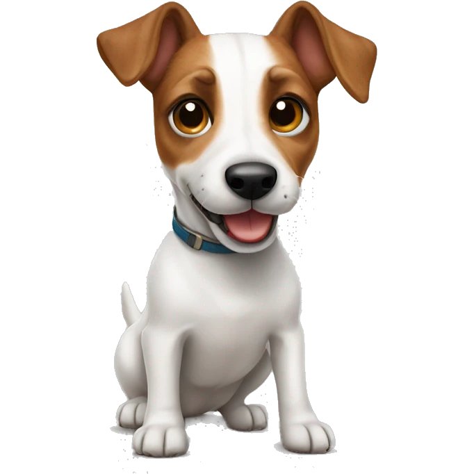 Jack Russel Terrier dog emoji