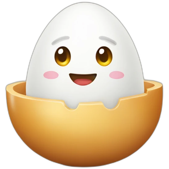 egg with bell emoji