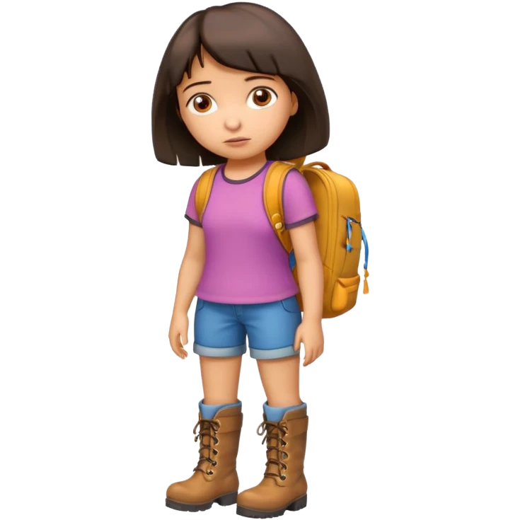 Dora the explorer getting deported emoji