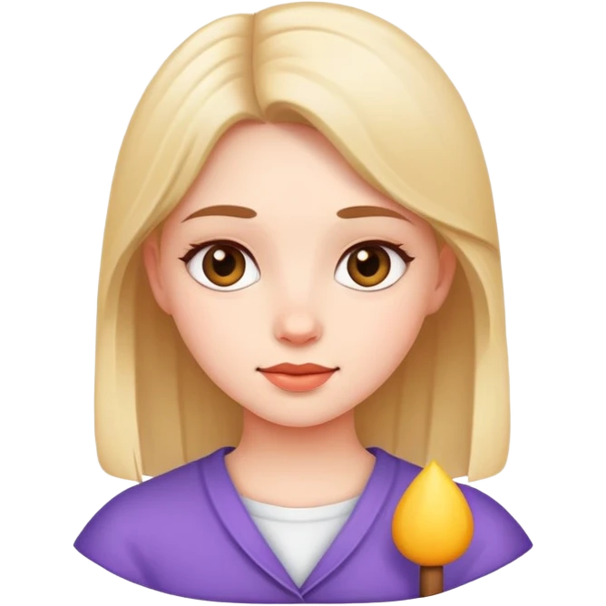 Cute girl emoji