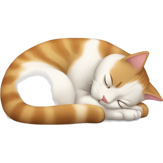 cat sleep emoji
