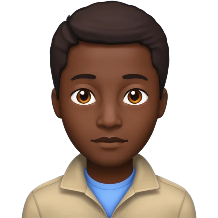 Black person emoji