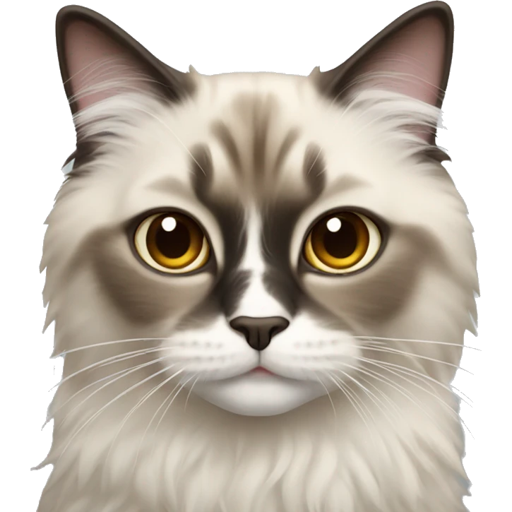 Ragdoll cat emoji