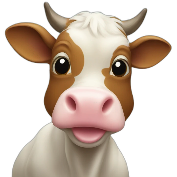 cow-duck emoji