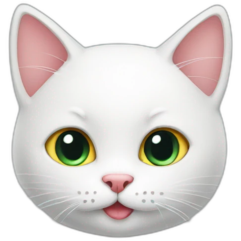 Cat give heart emoji