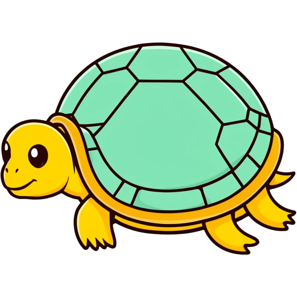 gold turtle emoji