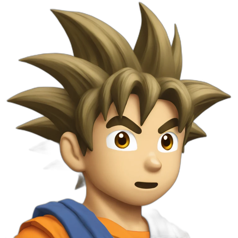 goku doing coding emoji