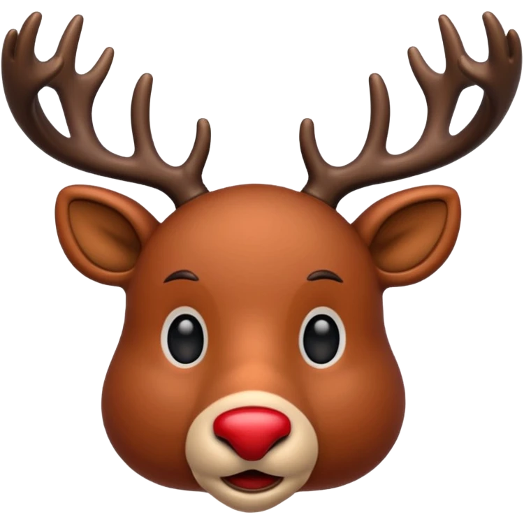 Rudolph emoji