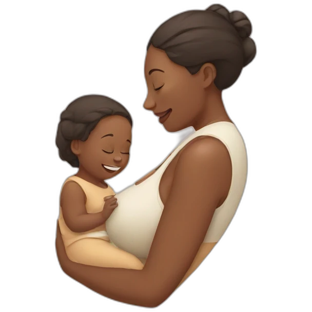 Mother & baby emoji