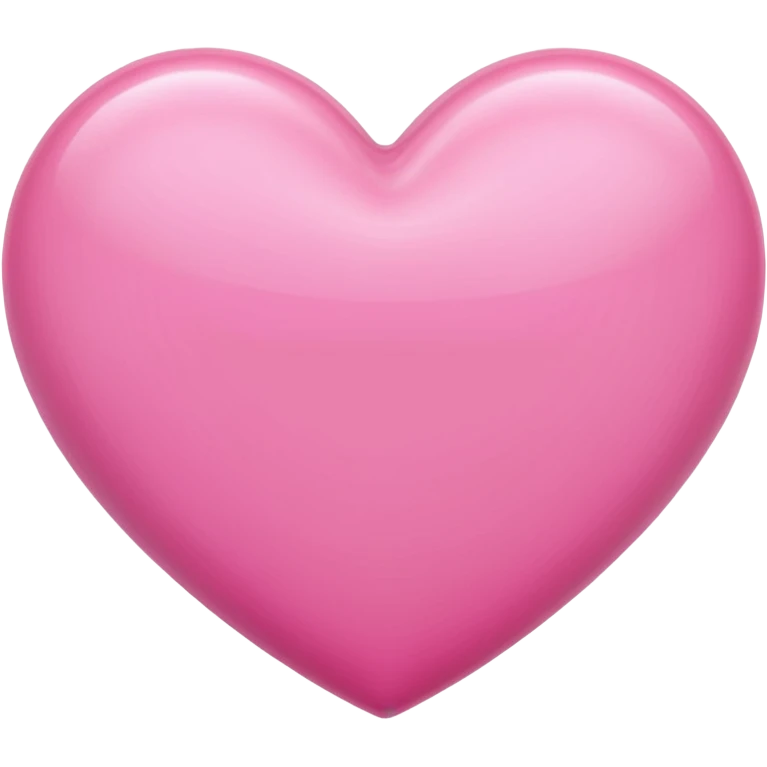 a pink heart with different styles emoji
