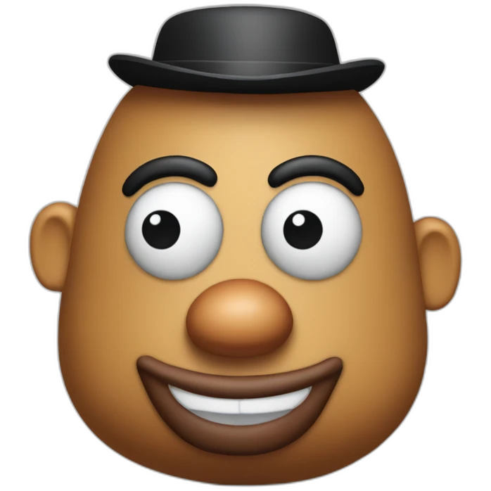 mr potato head from toy story emoji